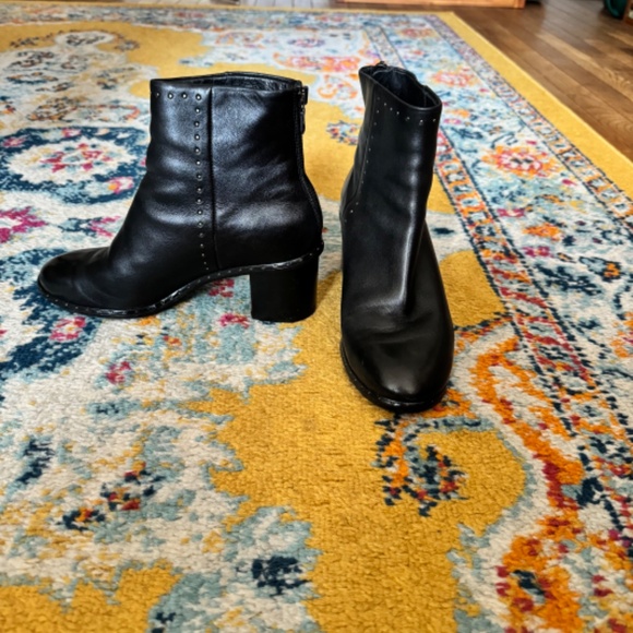 Rag & Bone Willow Leather Ankle Boot With Studs - New heels and soles - Picture 5 of 10